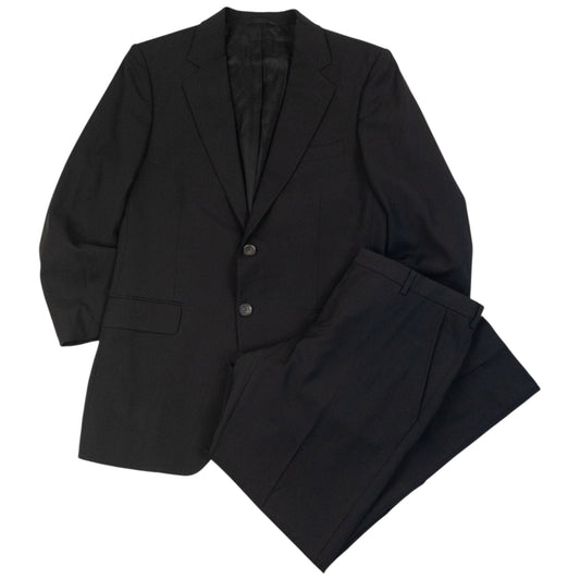 Vintage 2000s Gucci Jacket & Trousers Suit Set Size S | Small, Black
