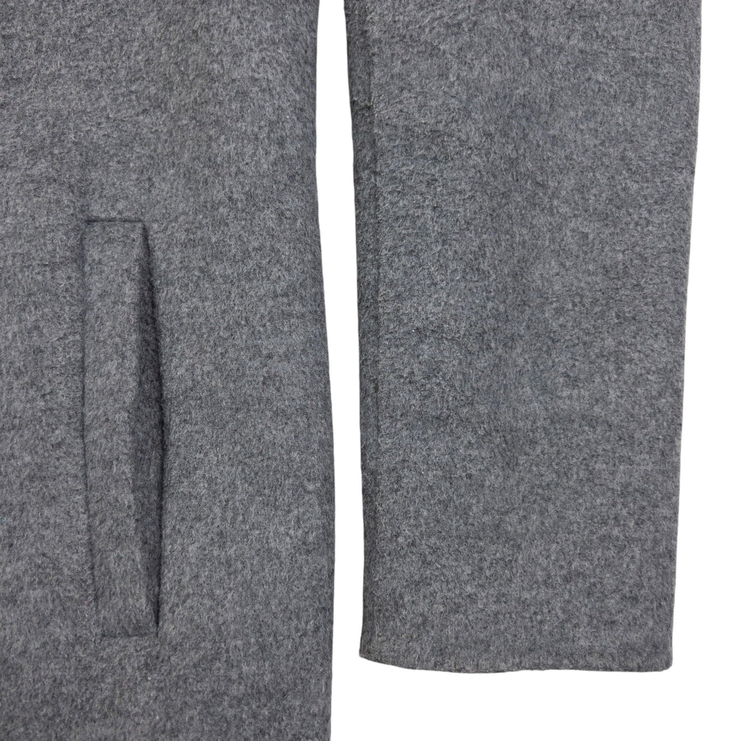 Vintage Armani Jeans Longline Wool Wrap Jacket Size M