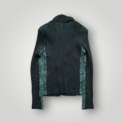 2000's Issey Miyake Mainline Pleated Blazer M | Default Title, Green