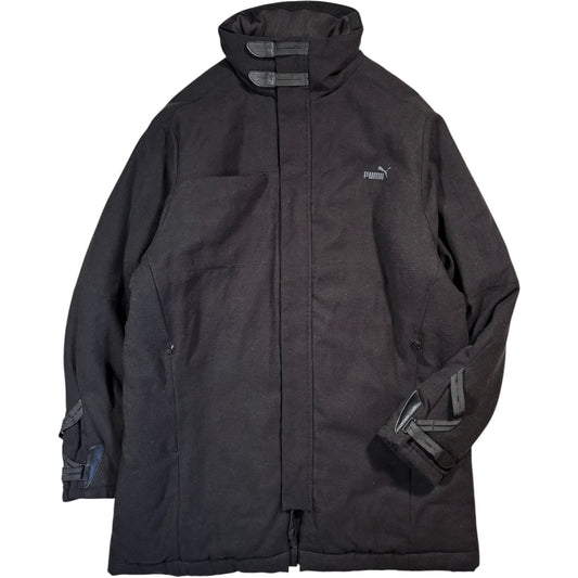 Puma Mostro 2004 Wool Parka Jacket M | Medium, Black