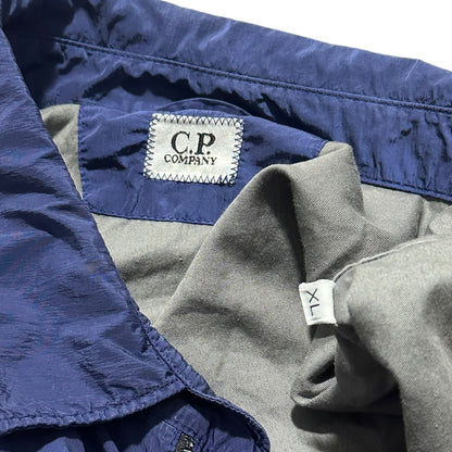 CP Company Chrome Nylon Zip Up Overshirt