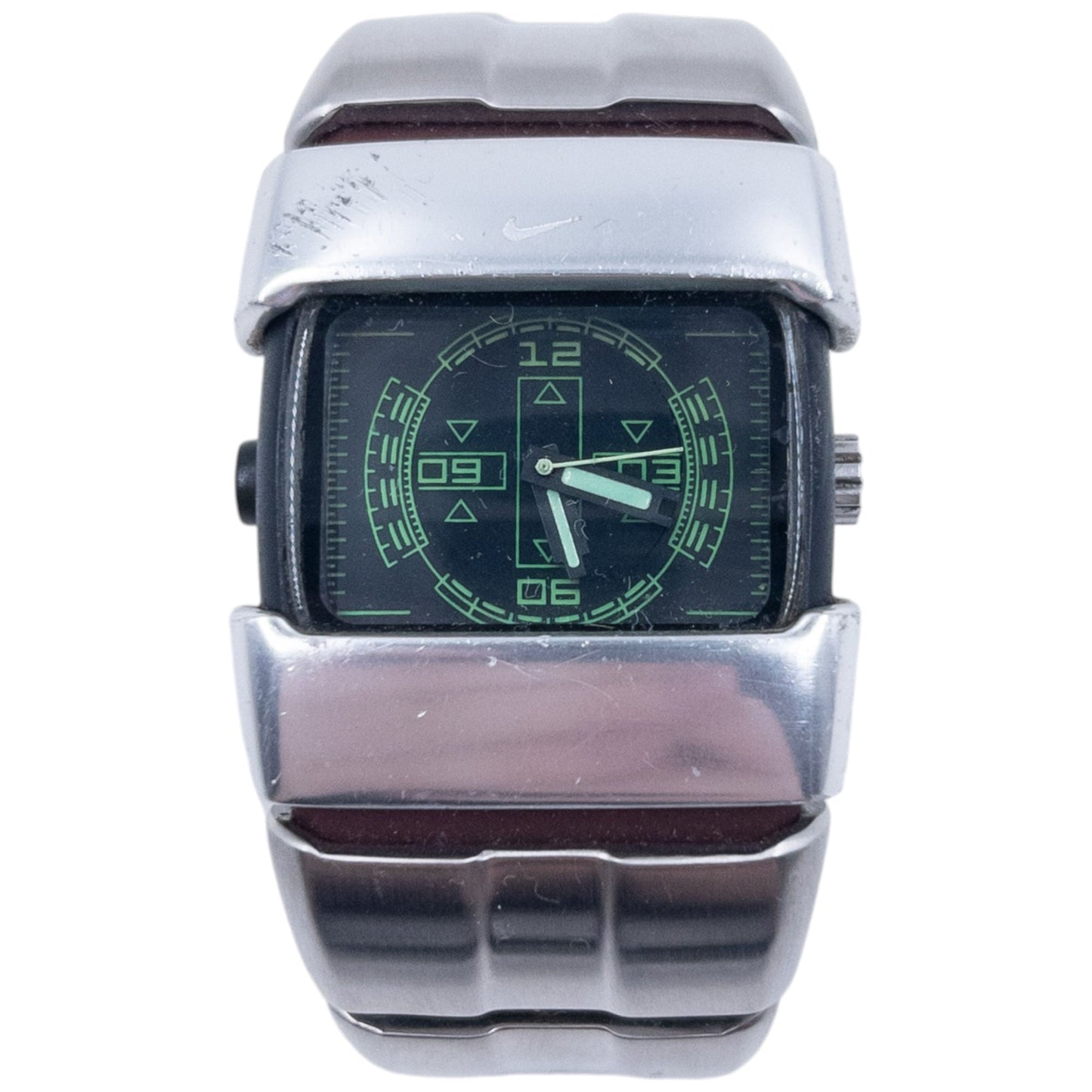 Vintage 2000s Nike D Line Metal Digital Watch