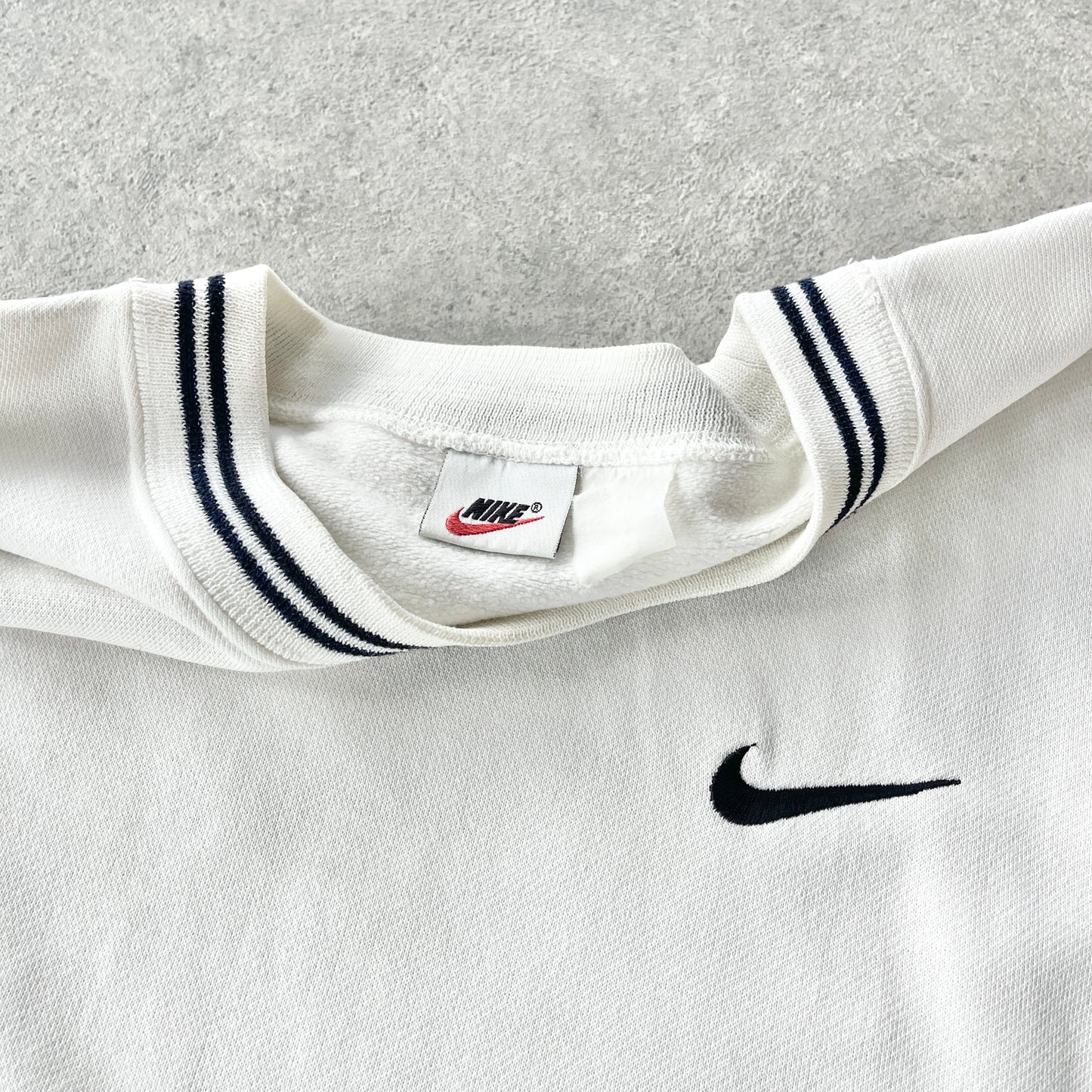 Nike 1990s heavyweight embroidered sweatshirt (S)