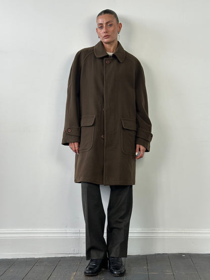 Missoni Wool Concealed Placket Coat - XXL