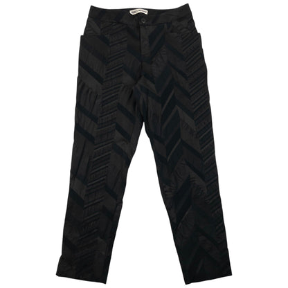 Vintage 90s Issey Miyake Pattern Trousers Womens Size W26 | W26, Black