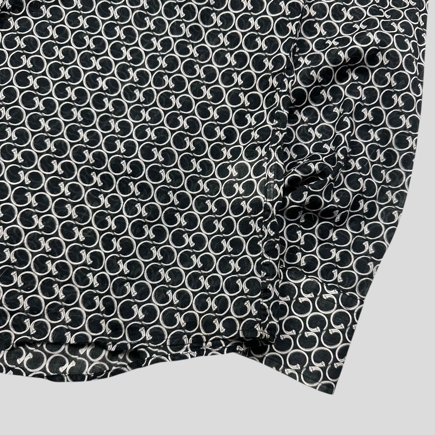 Gucci 2007 GG Horsebit Monogram Logo Shirt - S/M