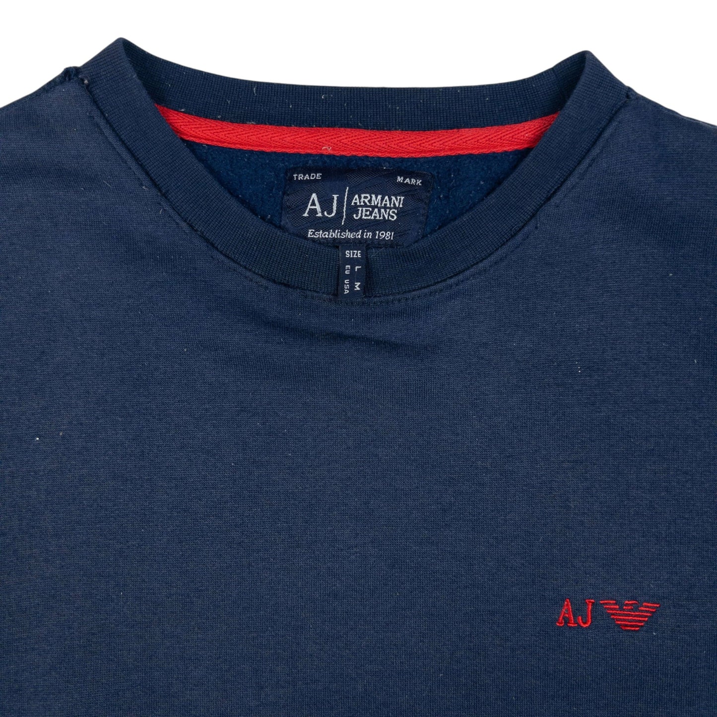 Vintage Armani Jeans Sweatshirt Size L