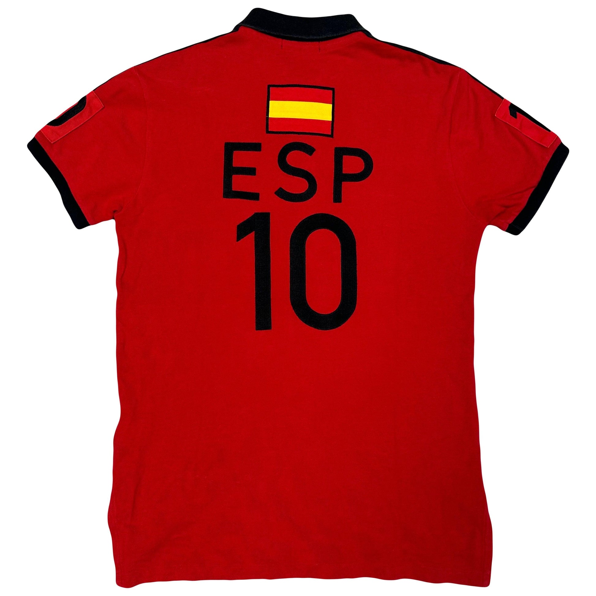 Ralph Lauren Spellout Spain Polo In Red ( S ) - Known Source