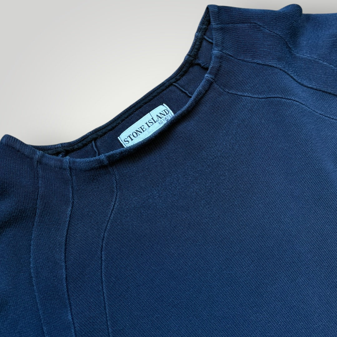 SS/06 Stone Island Rolled Edge Neck Jumper XXL | O/S, Navy