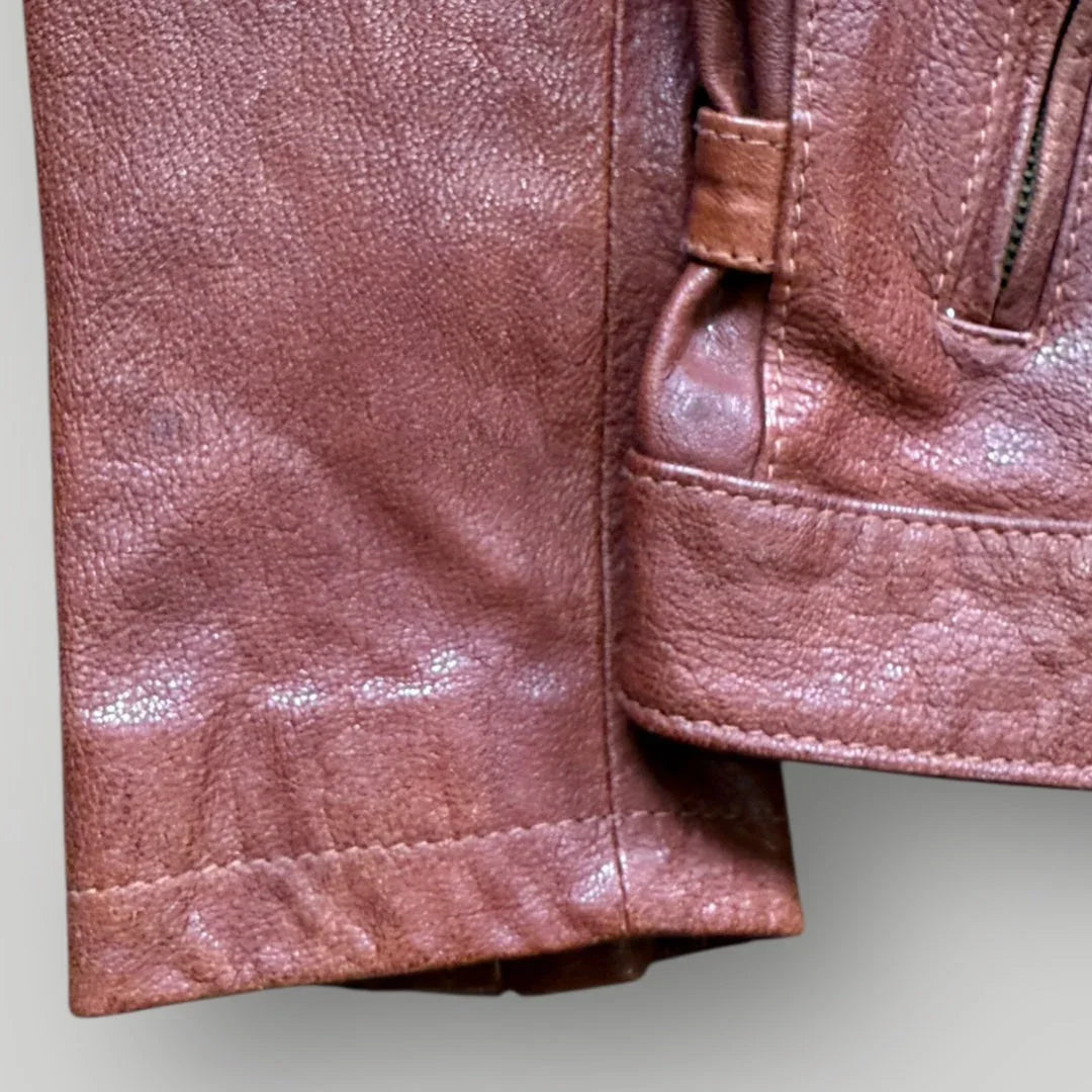 C.P. Company 100% Leather Biker Jacket 50