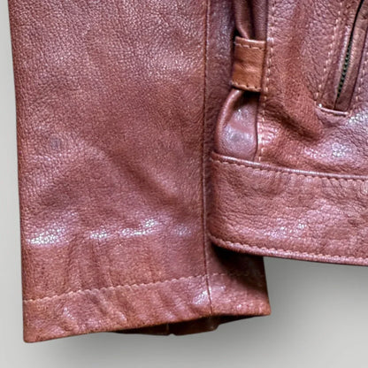 C.P. Company 100% Leather Biker Jacket 50