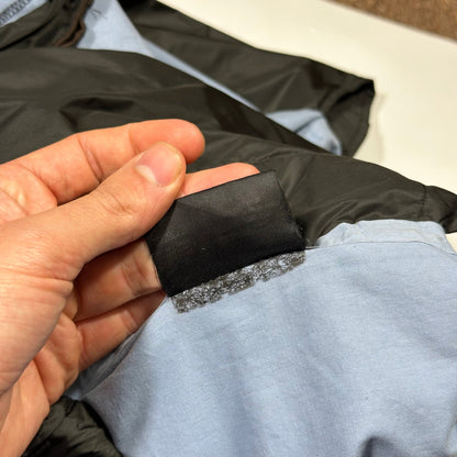 Prada AW00 Brown & Baby Blue Waxed Cotton Trousers - IT52 (34)