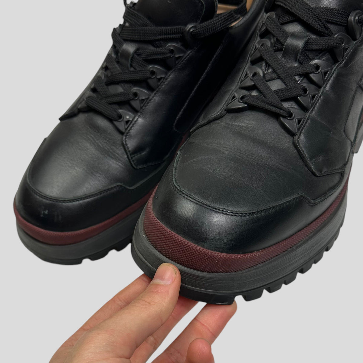 Prada Milano FW18 Leather Low Brixxen Boot - UK9 | Black