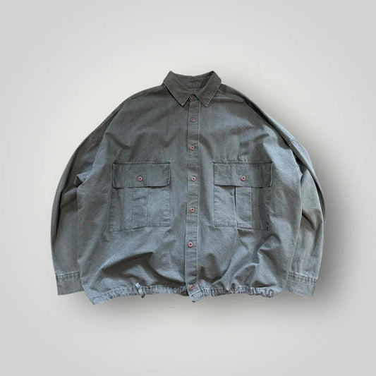 Farmers Market by Anglan Balloon Style Cinched Over-shirt XL