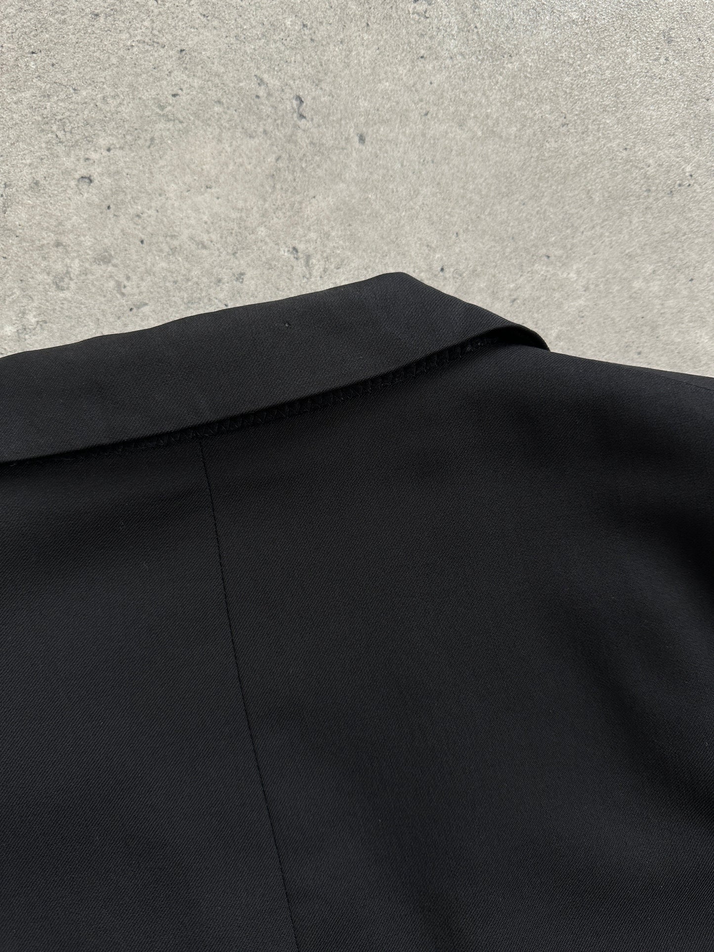 Yves Saint Laurent Pour Homme 1990s Pure Wool Bespoke Button Blazer - 42R/XL