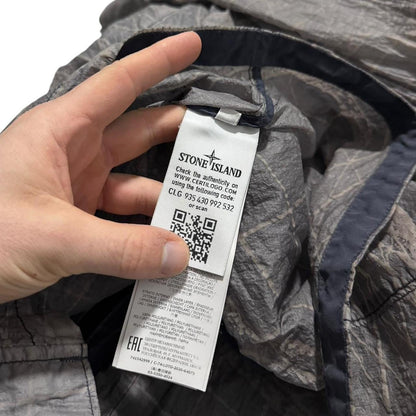 Stone Island Reflective Grid Lamy-TC Jacket | Medium, Grey