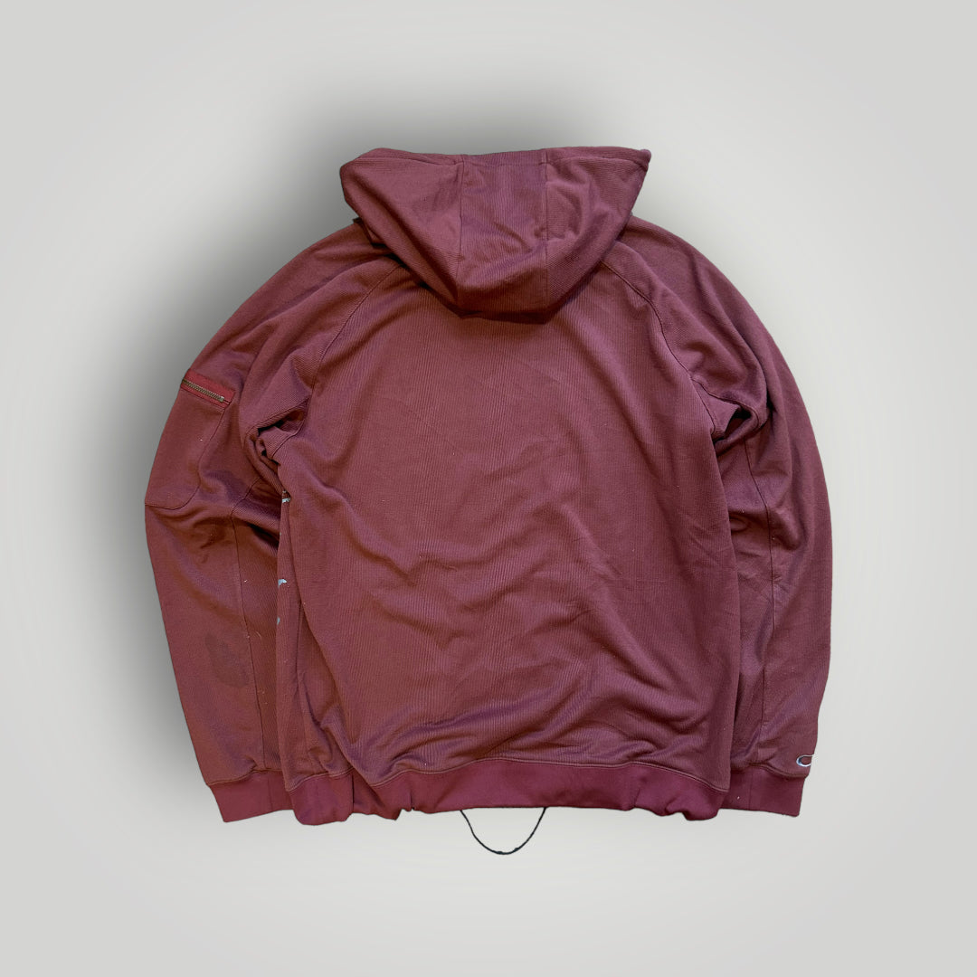 Oakley Software 2000's Technical Zip Up Hoodie L – Known Source Oakley Software 2000's Technical Zip Up Hoodie L – Known Source
