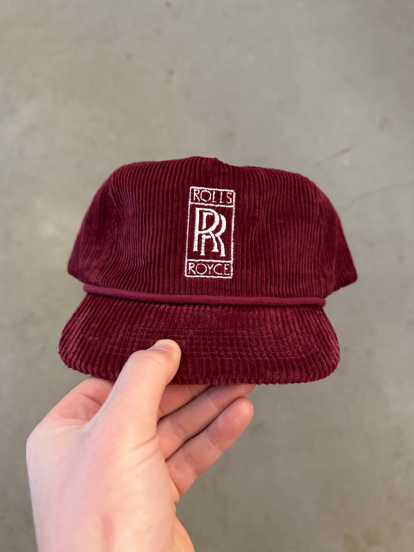 Rolls Royse Cord Trucker | Default Title, Burgundy