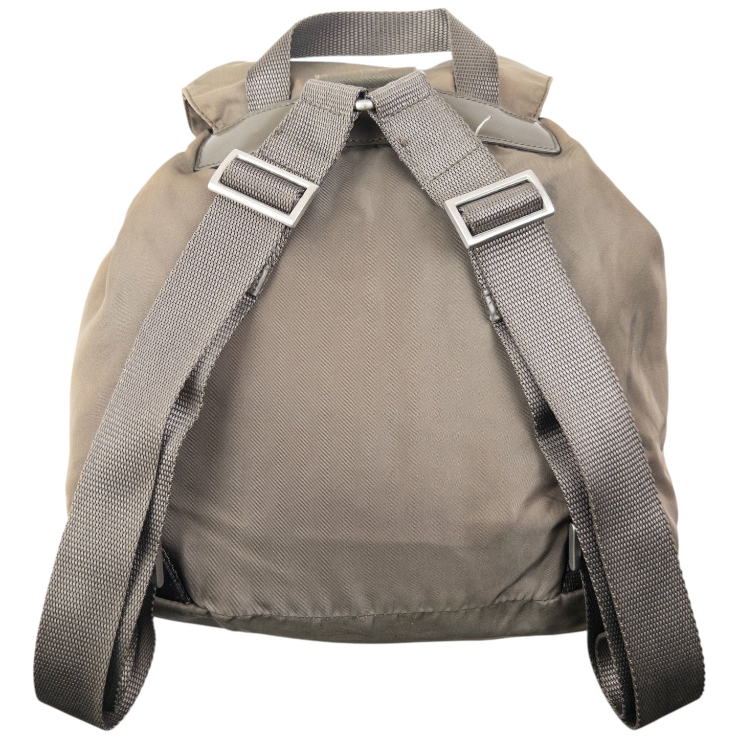 Vintage 2000s Prada Cargo Bucket Backpack | O/S, Grey