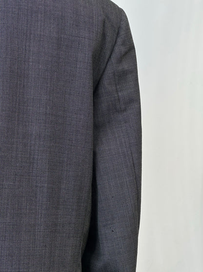 Givenchy 1990s Pure Worsted Wool Single Breasted Blazer - 42L