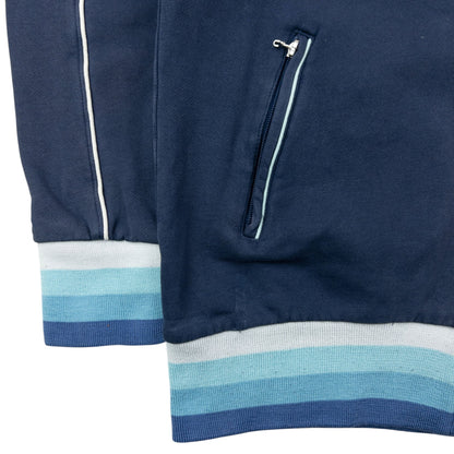 Vintage 2000s YSL Yves Saint Laurent Zip Up Sweatshirt Size M | Medium, Blue