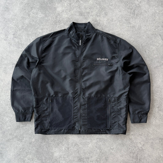 Stussy RARE 1990s technical nylon cargo jacket (XL)