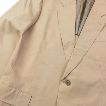 Vintage 90s Yohji Yamamoto D'Urban A.A.R Blazer Jacket Size M | Medium, Beige