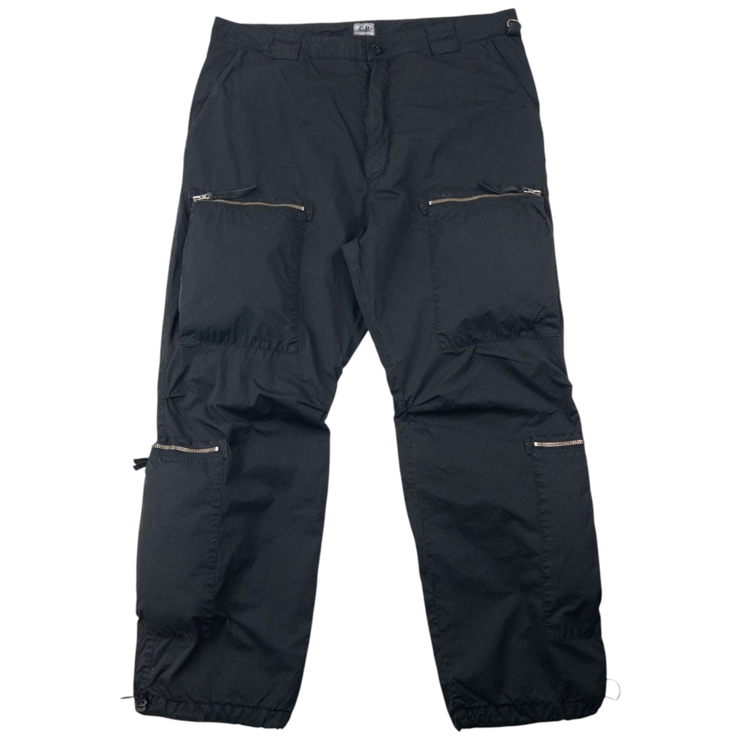 Vintage CP Company Cargo Trousers Size W37 | W37, Black