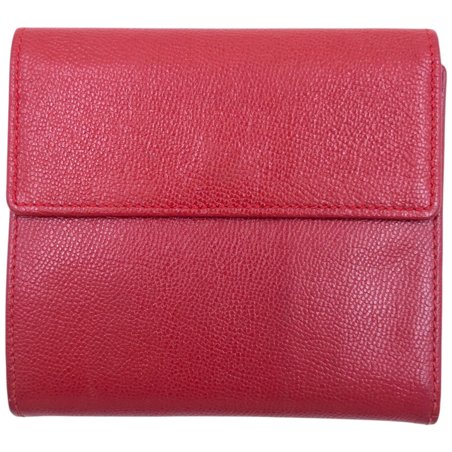 Vintage 90s YSL Yves Saint Laurent Leather Wallet | O/S, Red