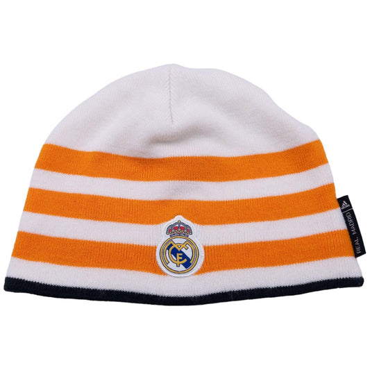 Vintage Real Madrid Adidas Striped Beanie - Known Source