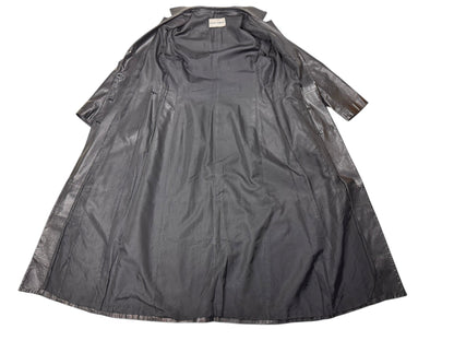 Dolce & Gabbana 1990s leather trench coat | Black, Black