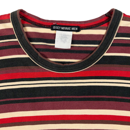 Vintage Issey Miyake MEN Striped T Shirt Size M