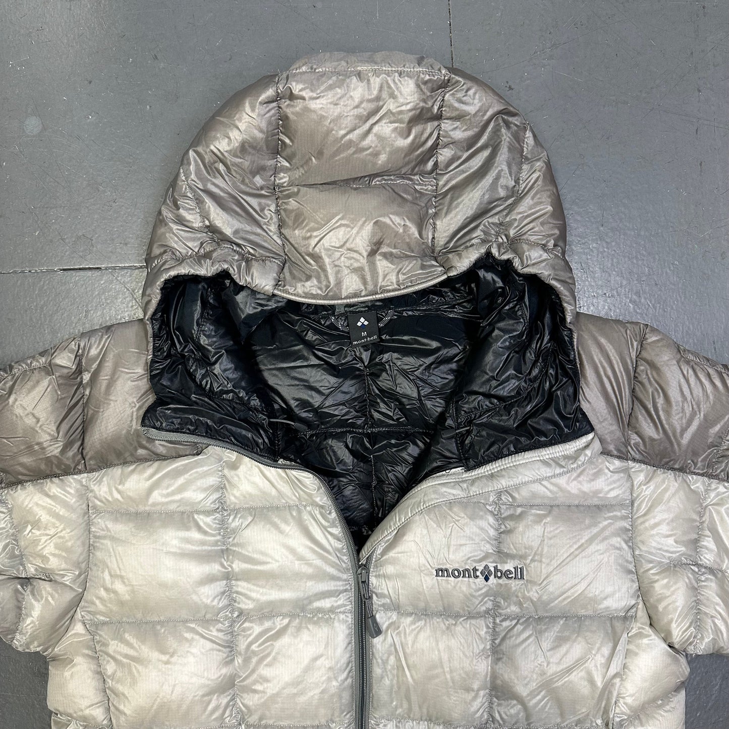 Montbell Puffer Jacket In Grey ( M )