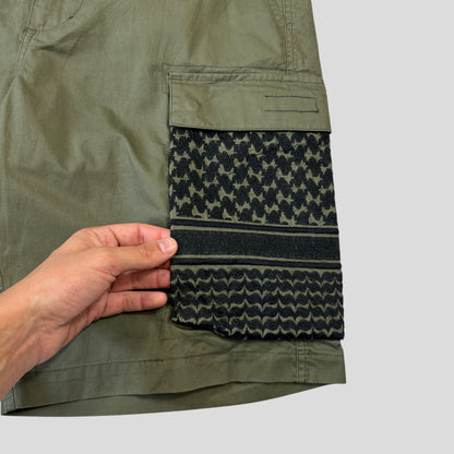 Neighborhood SS20 Embroidered Pocket BDU Cargo Shorts- M