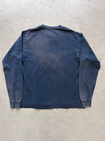 1990's RAGE Long Sleeve T-Shirt - XL | Large, Red