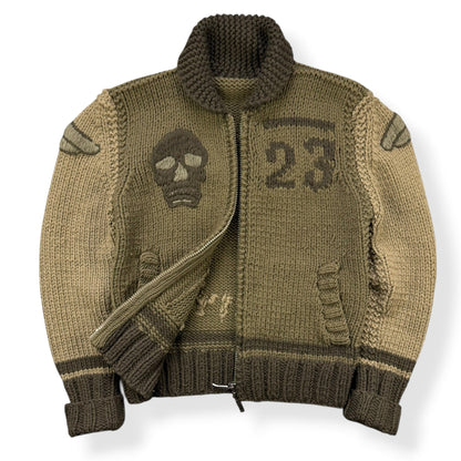 2000's Maharishi 1GG Knit Wool Jacket (M) | Default Title, Red