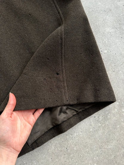 Giorgio Armani Le Collezioni 1990s Pure Wool Double Breasted Coat - XL/XXL