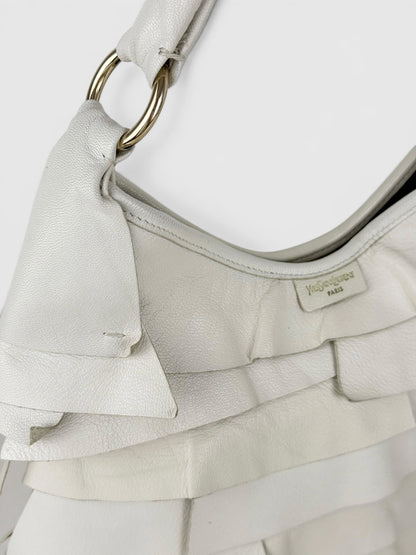 2000s YSL Saint Tropez Handbag | O/S, Cream