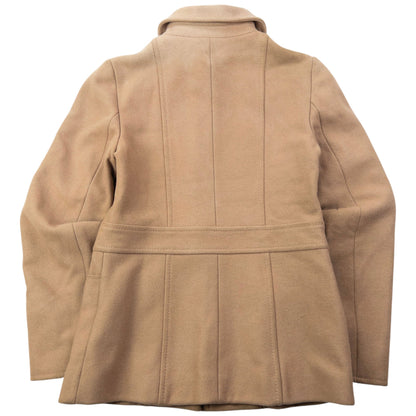 Vintage 2000s Miu Miu Wool Jacket Womens Size M | Medium, Beige
