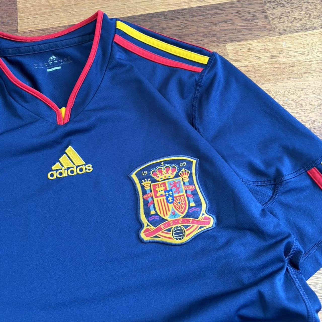 Spain 2010 Adidas Away Shirt | Navy, Navy