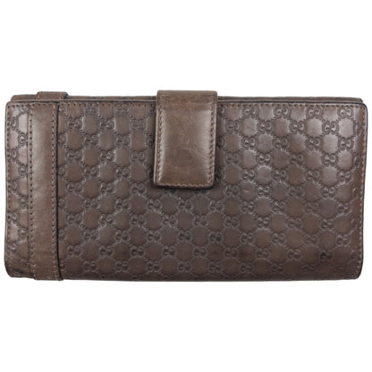 Vintage Gucci Embossed Monogram Leather Purse