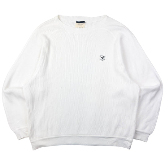 Vintage Emporio Armani Ribbed Jumper Size L