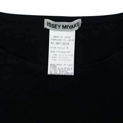 Vintage 90s Issey Miyake T Shirt Womens Size S | Small, Black