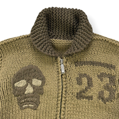 2000's Maharishi 1GG Knit Wool Jacket (M) | Default Title, Red