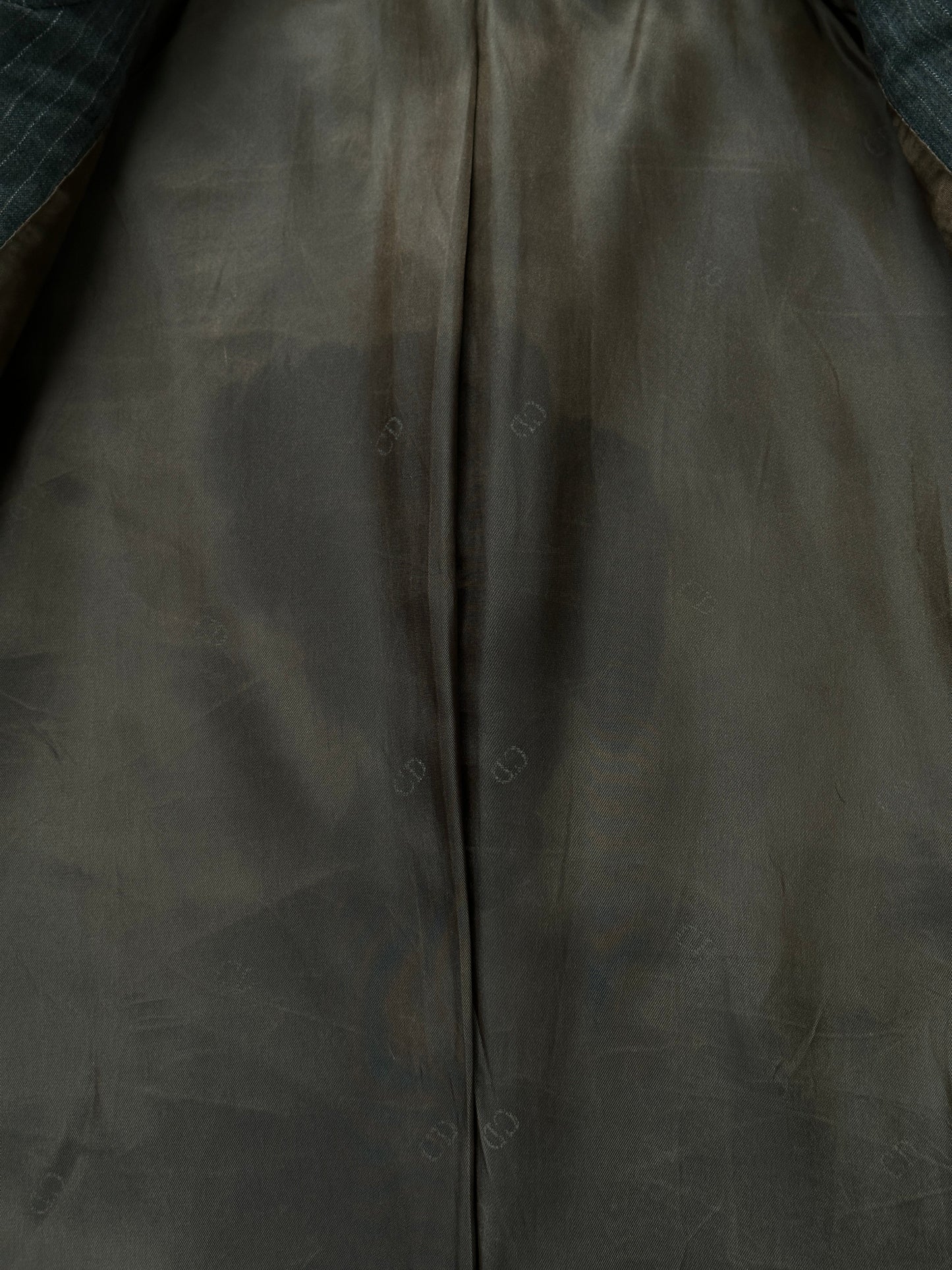 Christian Dior Monsieur 1990s Stripe Single Breasted Blazer 40R/L