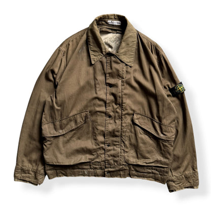 AW2001 Stone Island Raso Gommato Jacket (L) | Default Title, Multicoloured
