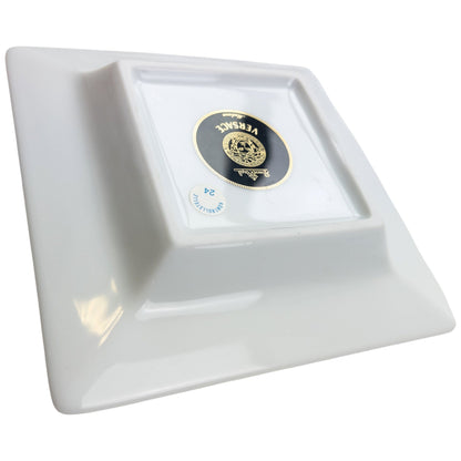 Vintage 2000s Versace Rosenthal Medusa Pattern Ash Tray | O/S, Rose