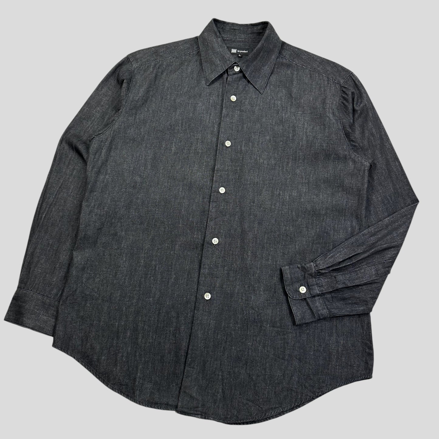 Issey Miyake 00’s Denim Cotton Longsleeve Shirt - M/L