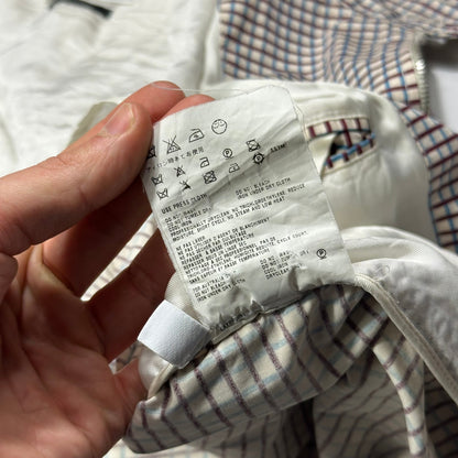 Prada SS08 Grid Checkered Multi Logo Bomber Jacket - IT52 (M/L)