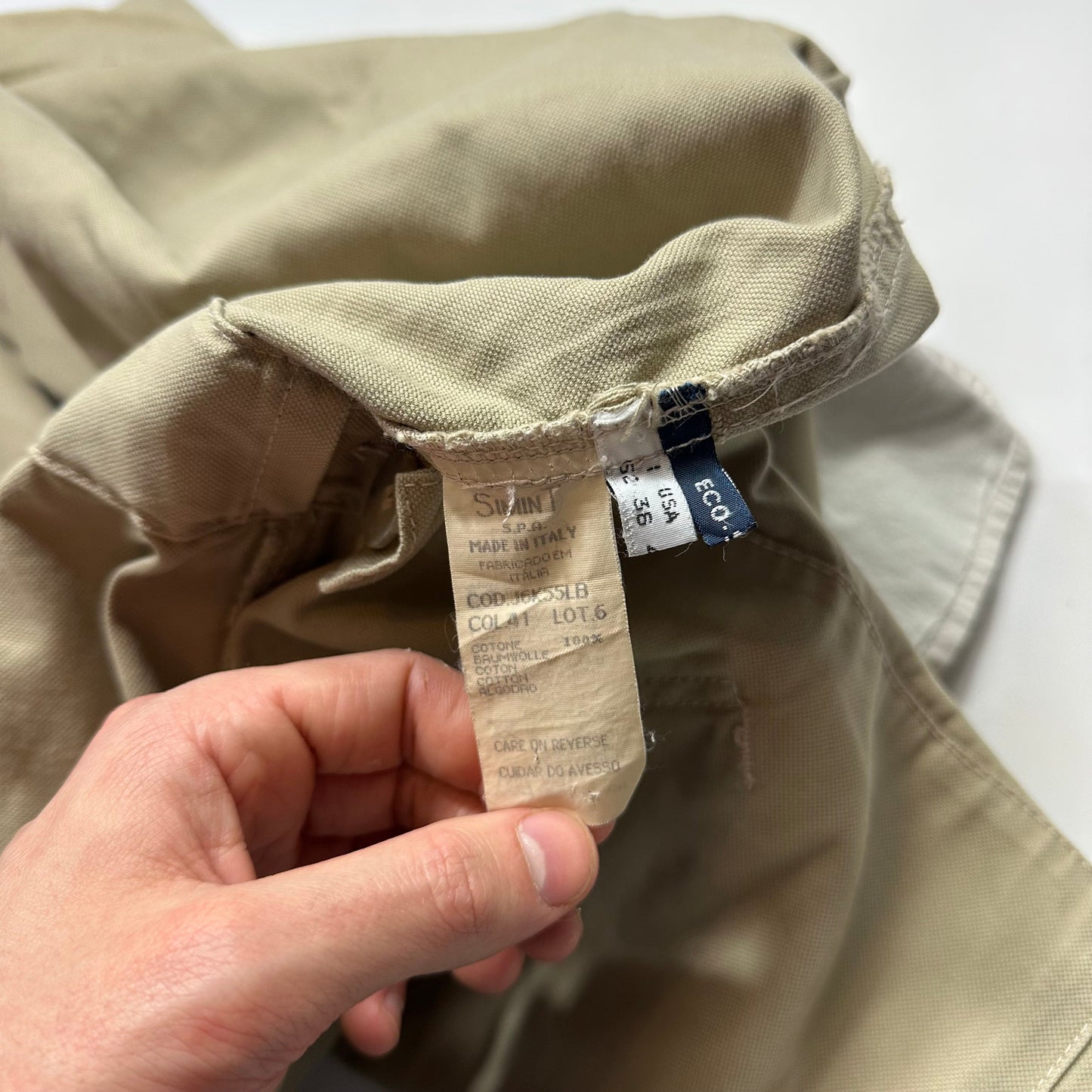 Armani Jeans 90’s Cotton Carpenter Chore Jacket - IT52 | Default Title, Beige